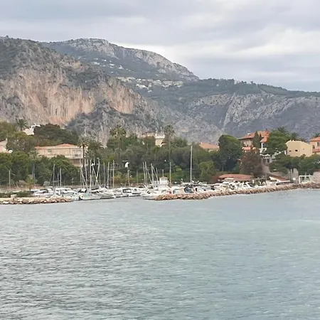 L'apparte Marinoni Classe-climatise-wifi-mer Больё-сюр-Мер